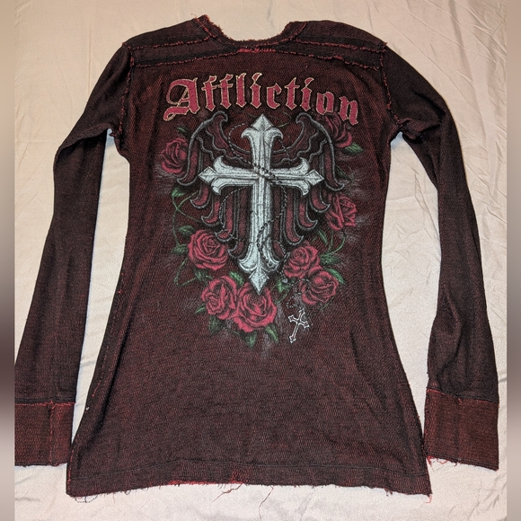 Reversible long sleeve Affliction - Picture 2 of 8